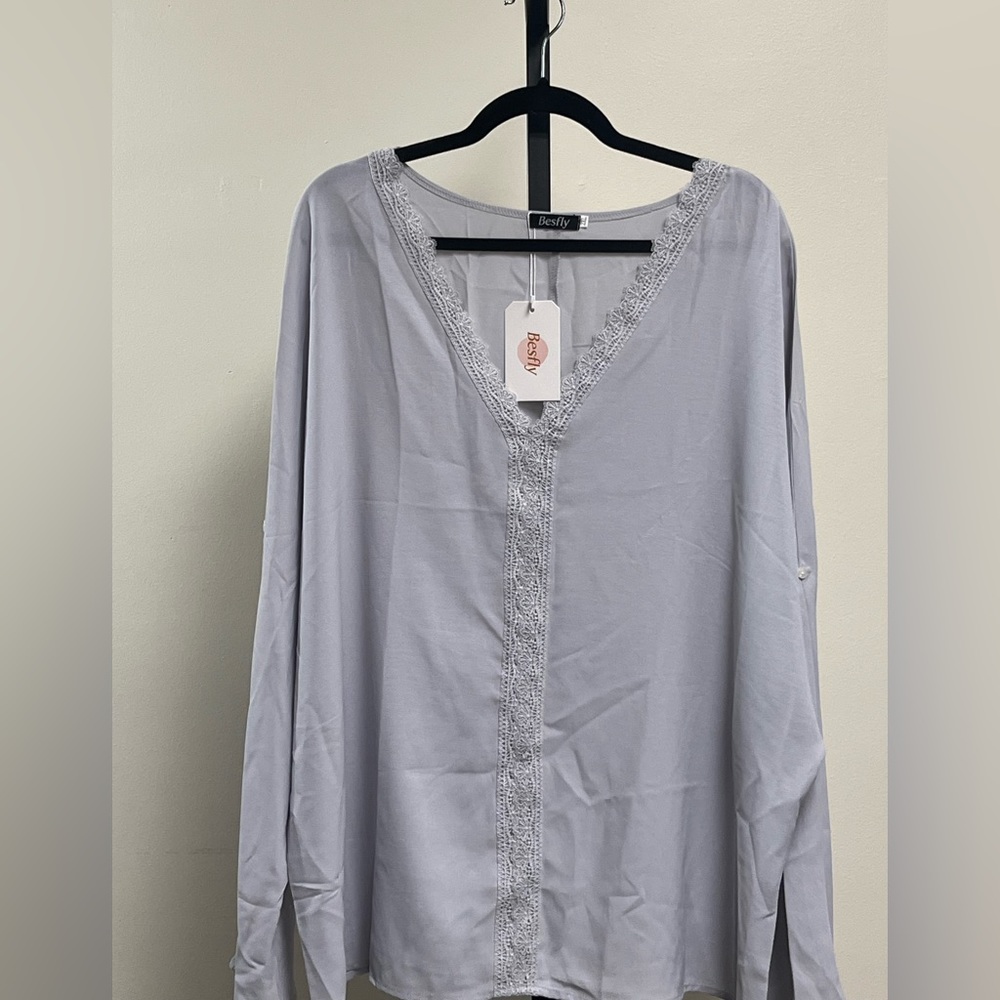 Plus size blouse